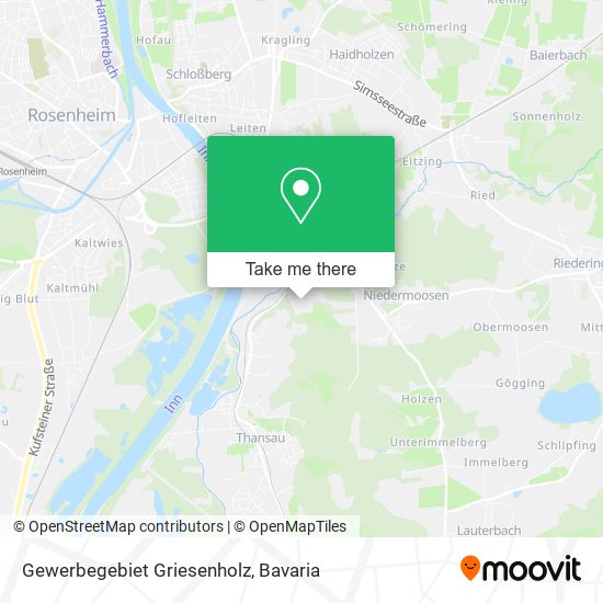 Gewerbegebiet Griesenholz map