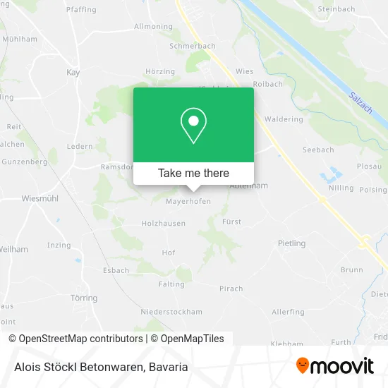 Карта Alois Stöckl Betonwaren