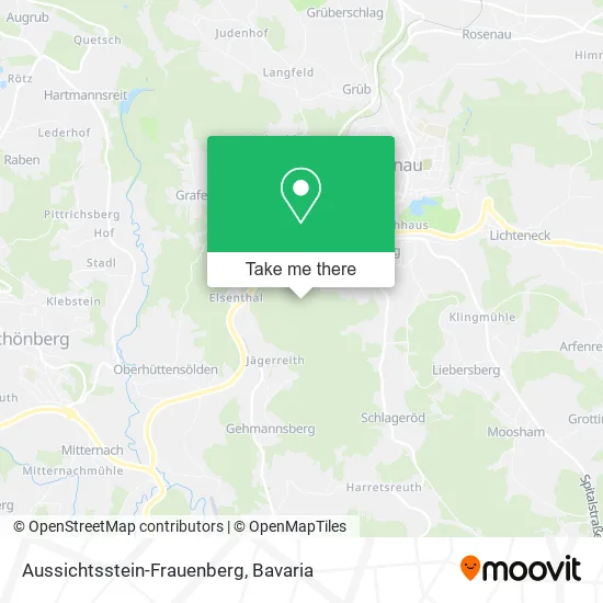 Карта Aussichtsstein-Frauenberg