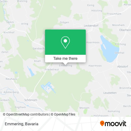 Карта Emmering