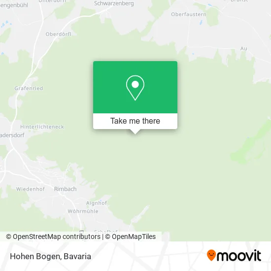 Карта Hohen Bogen