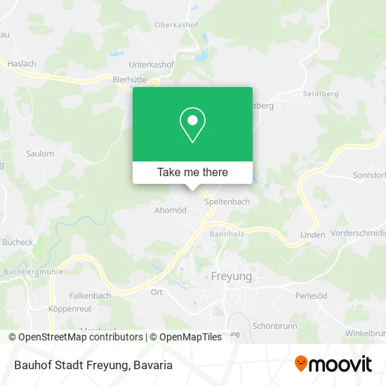 Карта Bauhof Stadt Freyung