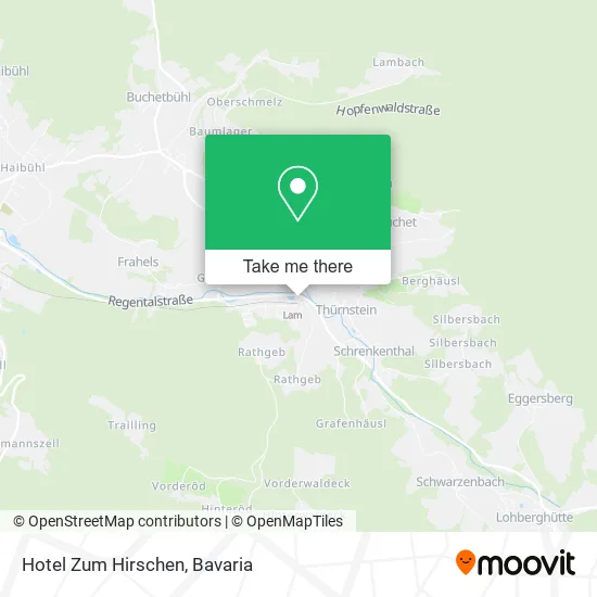 Карта Hotel Zum Hirschen