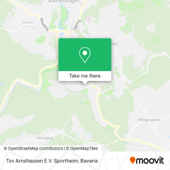 Tsv Arnshausen E.V. Sportheim map