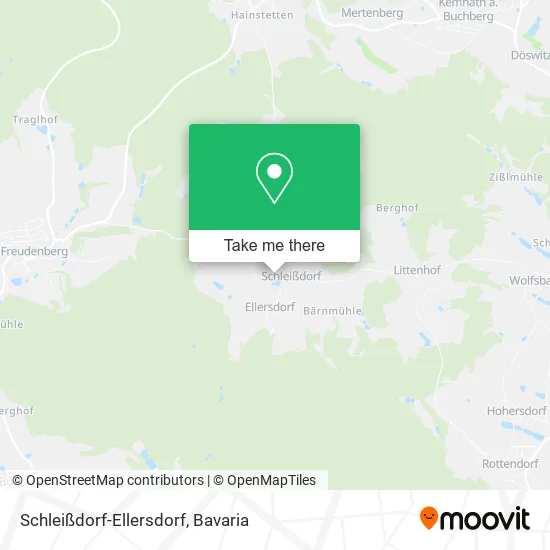 Карта Schleißdorf-Ellersdorf