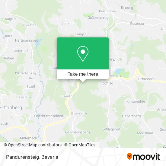 Карта Pandurensteig