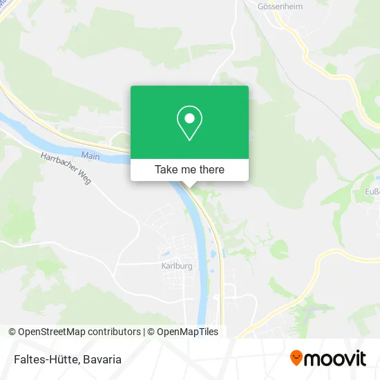 Карта Faltes-Hütte