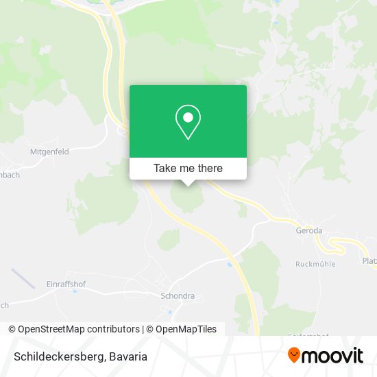 Карта Schildeckersberg