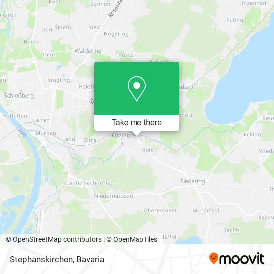 Карта Stephanskirchen