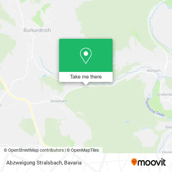 Карта Abzweigung Stralsbach