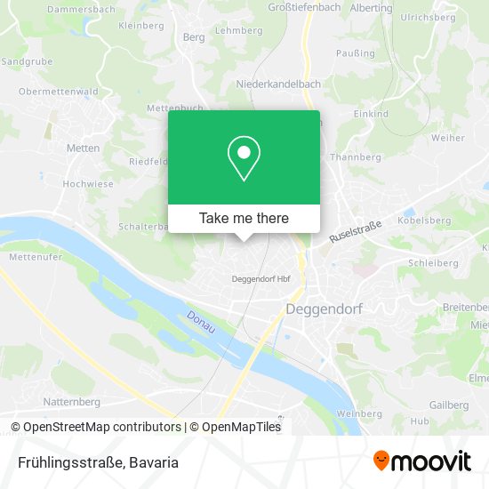 Frühlingsstraße map