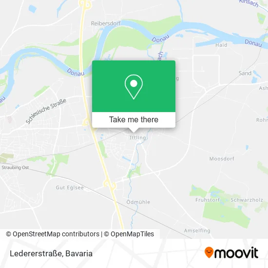 Карта Ledererstraße