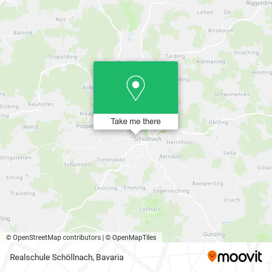 Карта Realschule Schöllnach