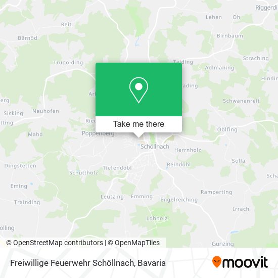Freiwillige Feuerwehr Schöllnach map