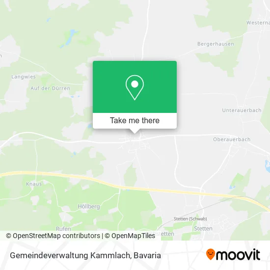 Карта Gemeindeverwaltung Kammlach