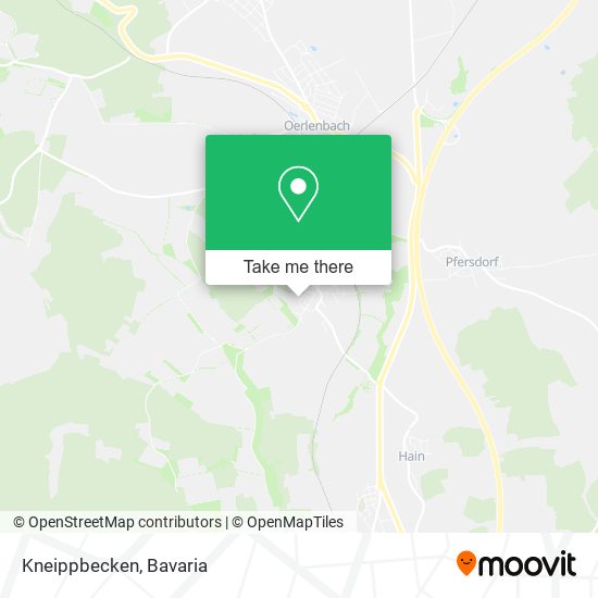 Карта Kneippbecken