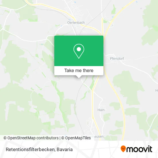 Карта Retentionsfilterbecken