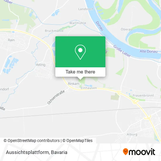 Карта Aussichtsplattform