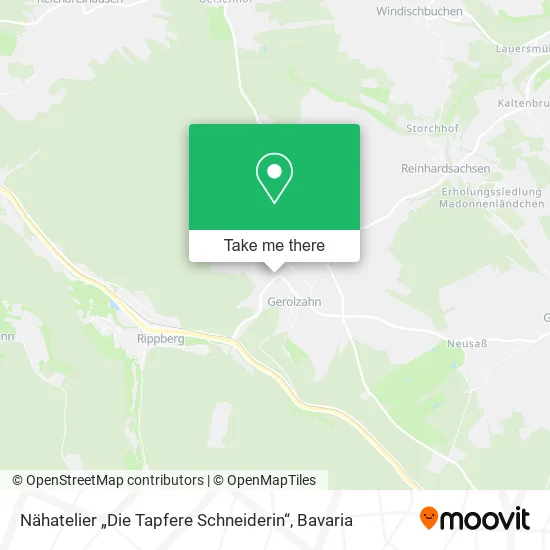 Карта Nähatelier „Die Tapfere Schneiderin“