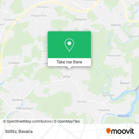 Карта Söllitz