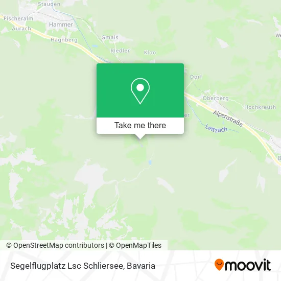Карта Segelflugplatz Lsc Schliersee