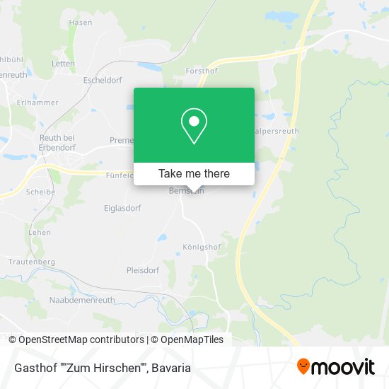 Карта Gasthof ""Zum Hirschen""