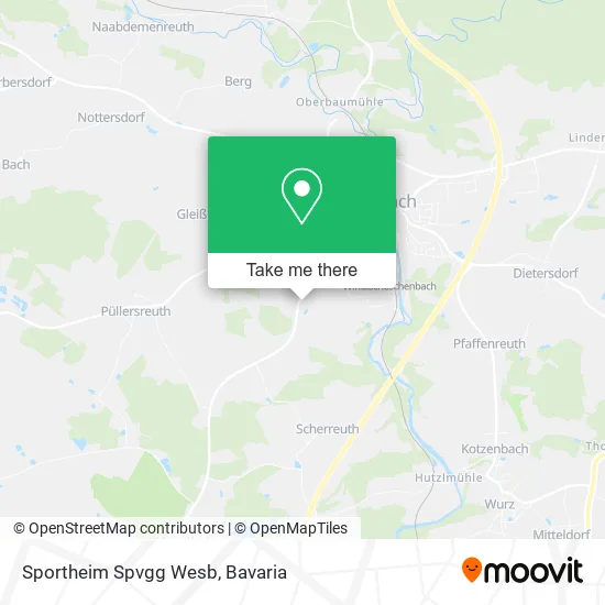 Карта Sportheim Spvgg Wesb