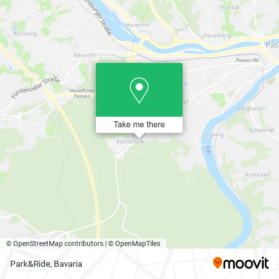 Карта Park&Ride