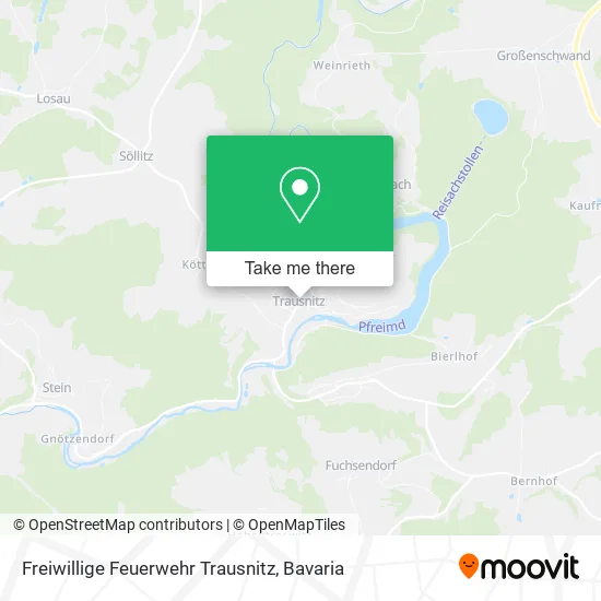 Карта Freiwillige Feuerwehr Trausnitz