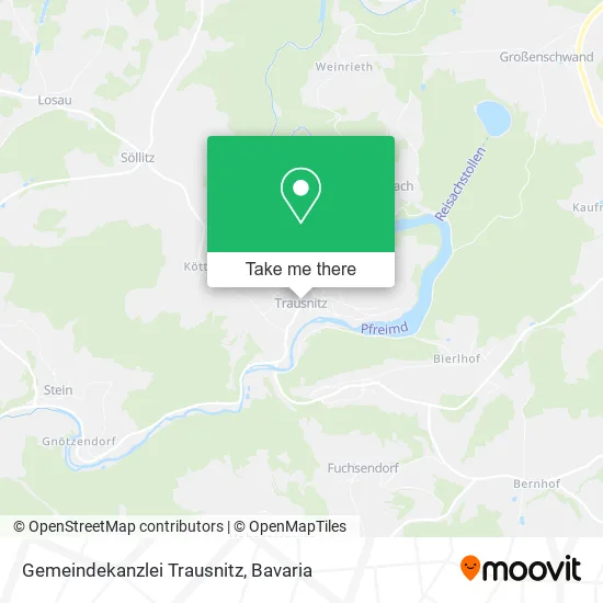 Карта Gemeindekanzlei Trausnitz