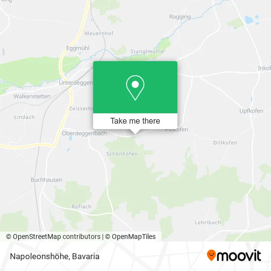 Карта Napoleonshöhe
