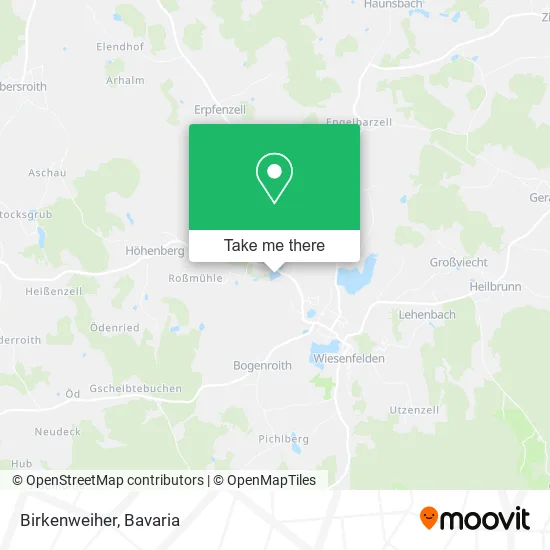 Карта Birkenweiher