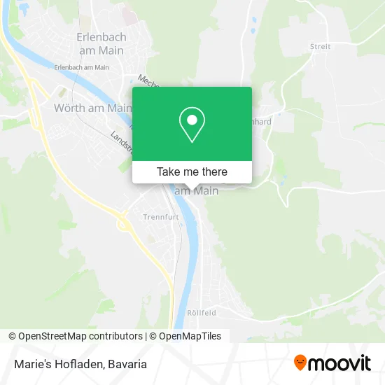 Карта Marie's Hofladen