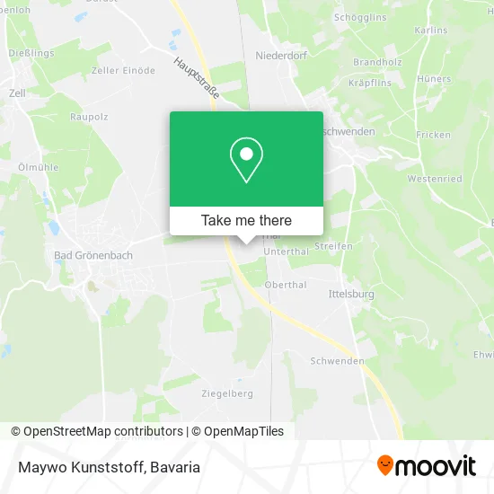 Карта Maywo Kunststoff