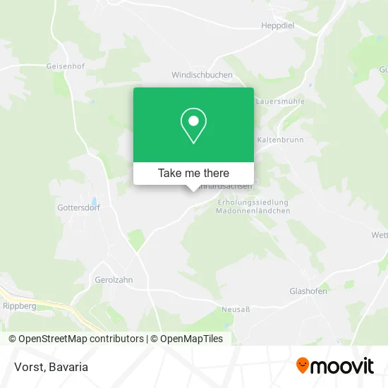 Карта Vorst