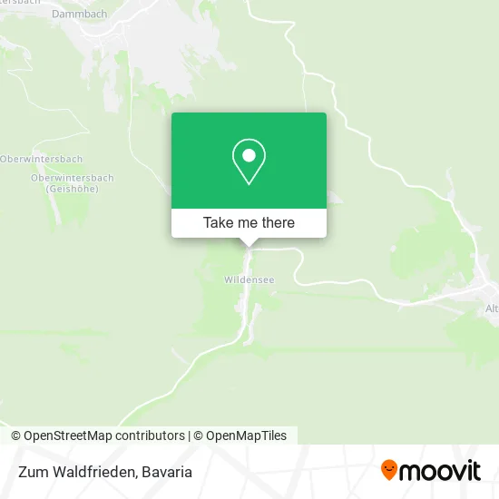Карта Zum Waldfrieden
