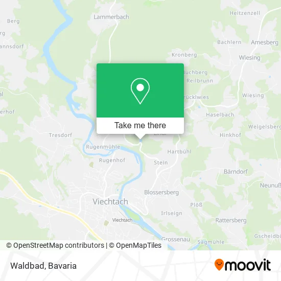 Карта Waldbad