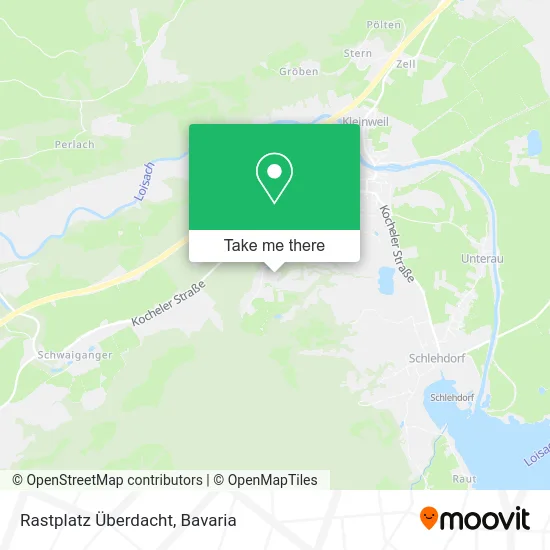 Rastplatz Überdacht map