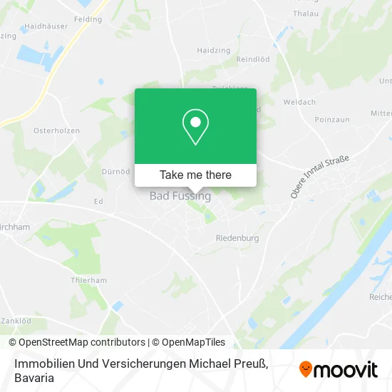 Карта Immobilien Und Versicherungen Michael Preuß