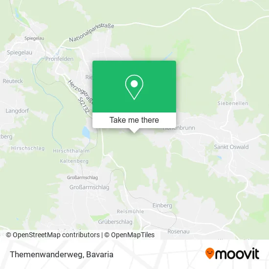 Карта Themenwanderweg