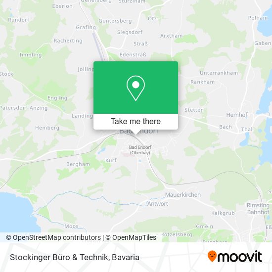 Stockinger Büro & Technik map