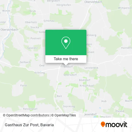Карта Gasthaus Zur Post