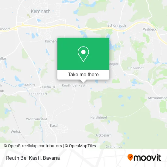 Карта Reuth Bei Kastl