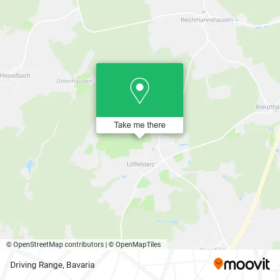Карта Driving Range