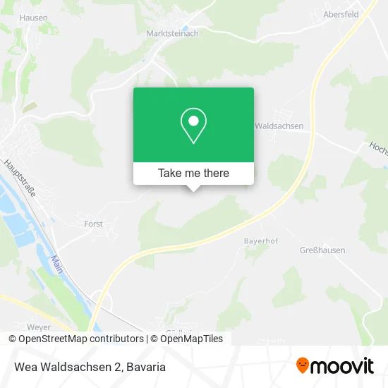 Карта Wea Waldsachsen 2