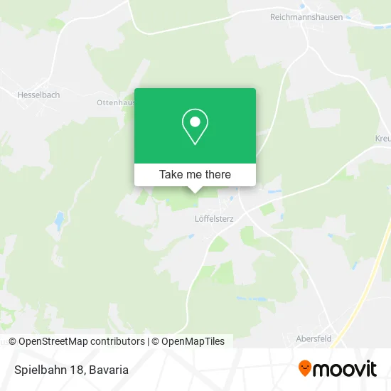 Карта Spielbahn 18