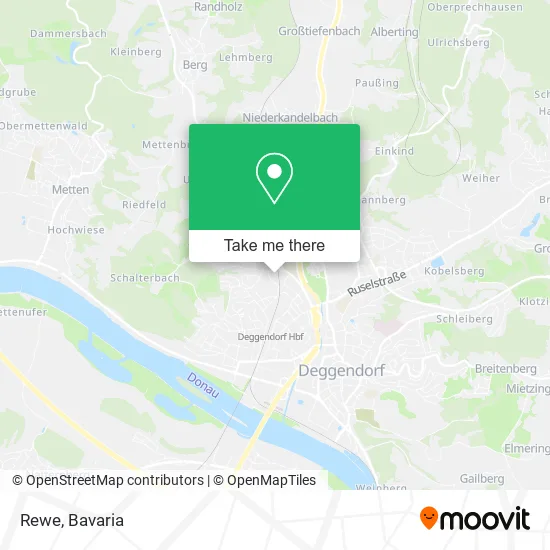 Карта Rewe