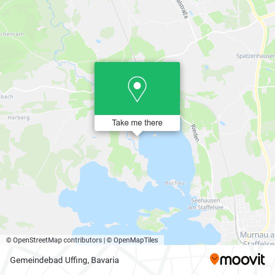 Gemeindebad Uffing map
