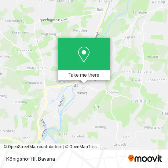 Карта Königshof III