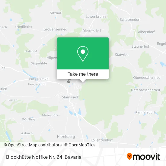 Карта Blockhütte Noffke Nr. 24